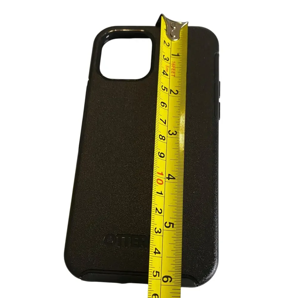 OtterBox iPhone 12 & iPhone 12 Pro Symmetry Series Case - Black, Ultra-Sleek